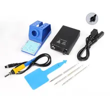 72 Вт Электрический паяльник паяльная станция SMD сварщик сварочный инструмент Регулируемая температура паяльная телефон планшет ремонт