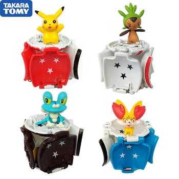 

Takara Tomy Pokemon Pikachu Ball Doll Tiny Random Figures Inside Action Toys