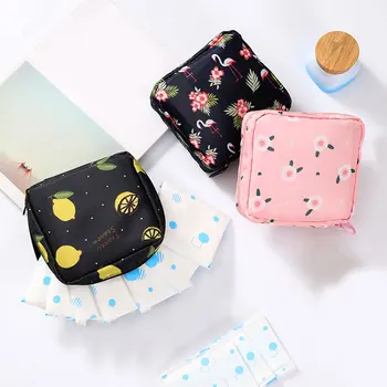 

Fashion Women Small Cosmetic Bags Travel Mini Sanitary Napkins Make Up Coin Money Card Lipstick Storage Pouch Purse Bags