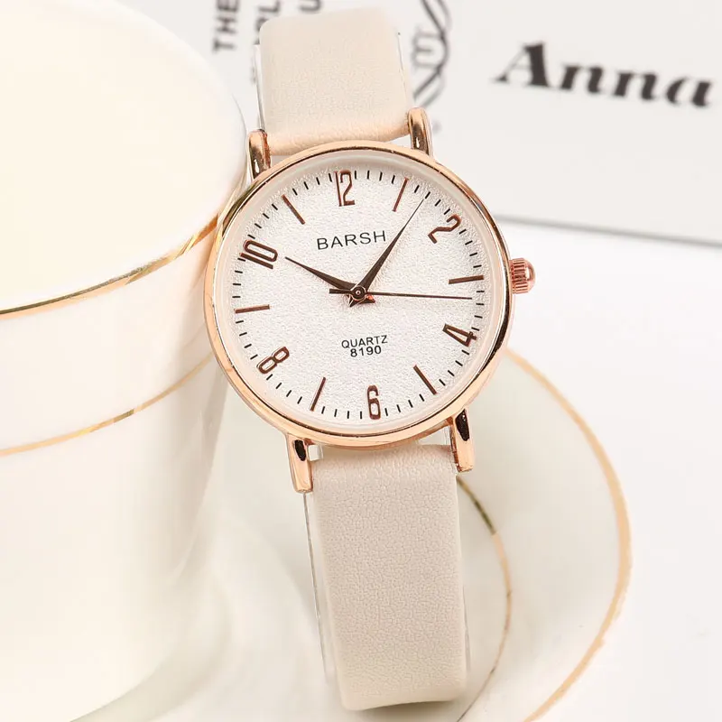 

Fashion Women's Watch Simple Small Womens Analog Watch Women Top Brand Designer Quartz Wristwatch Gray Beautiful Ladies Clock