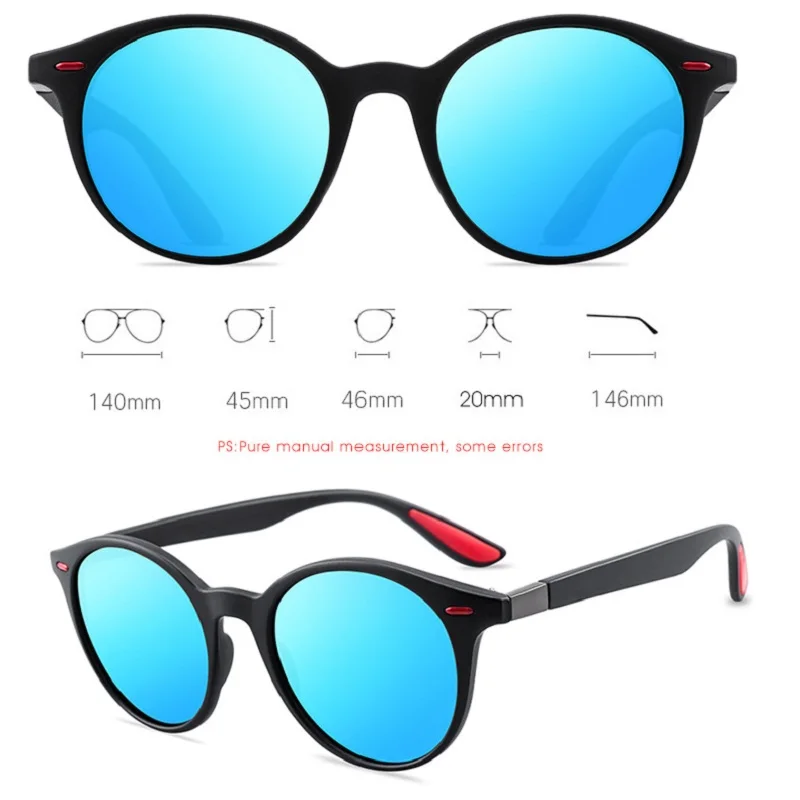 Classic Polarized Sunglasses Men Women Brand Design Driving Square Frame Sun Glasses Male Goggle UV400 Gafas De Sol_voghion.com
