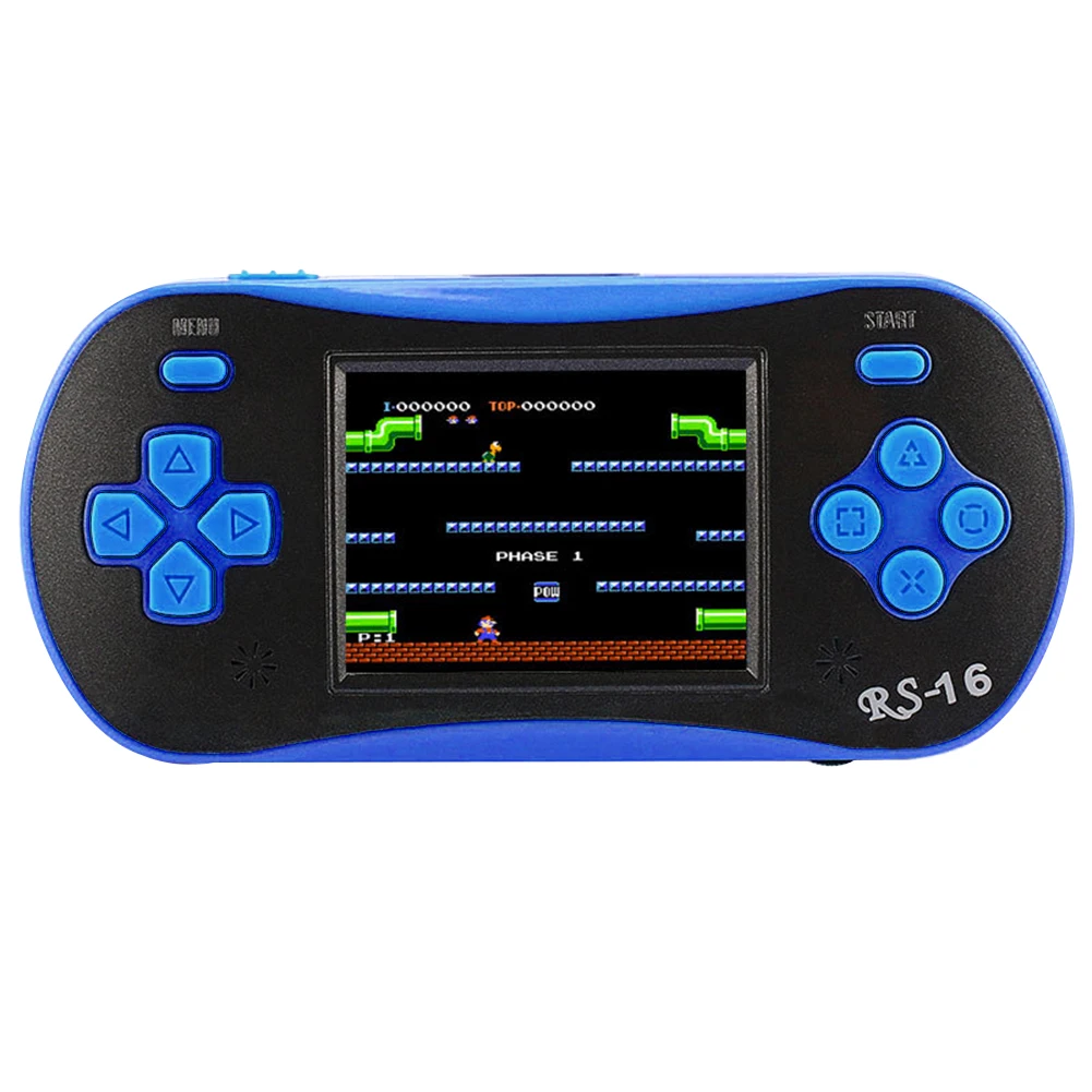 

2.5 Inch Battery Operated Game Console Classic Children Color Screen ABS LCD Display Handheld Player Portable Birthday Gift