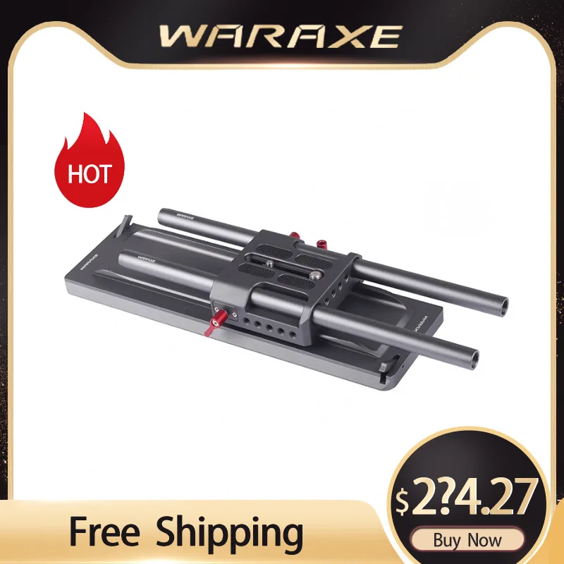 WARAXE 12 дюймов ARRI Стандартный ласточкин хвост с безопасной ловлей +