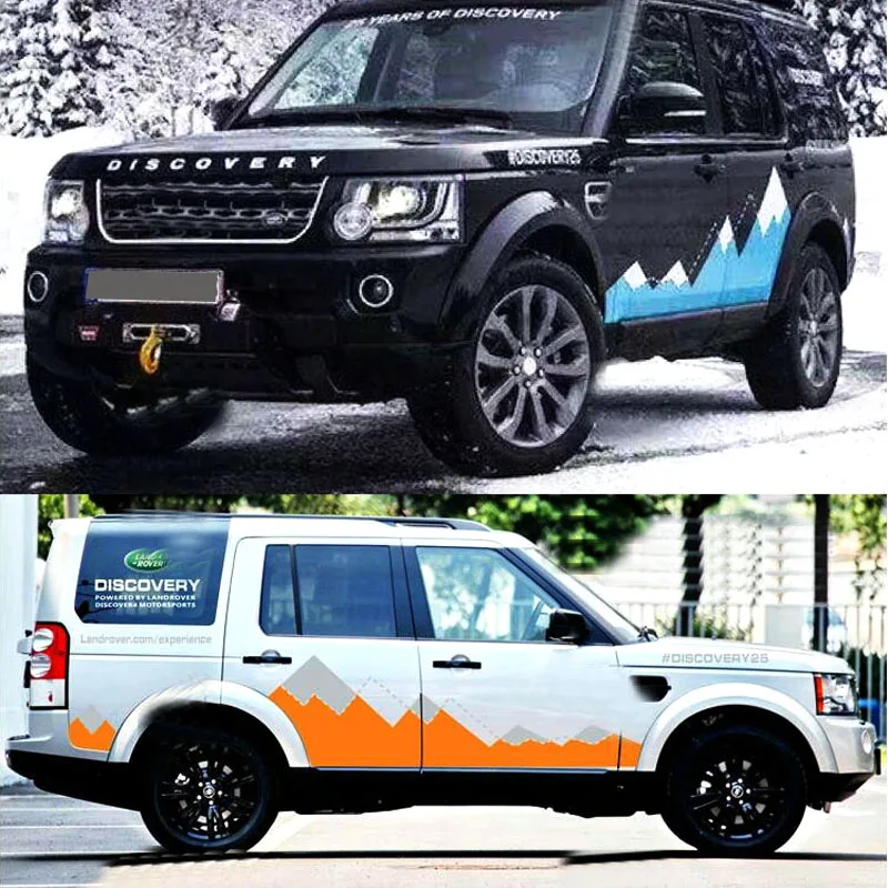 

2 шт., наклейки на боковую юбку автомобиля