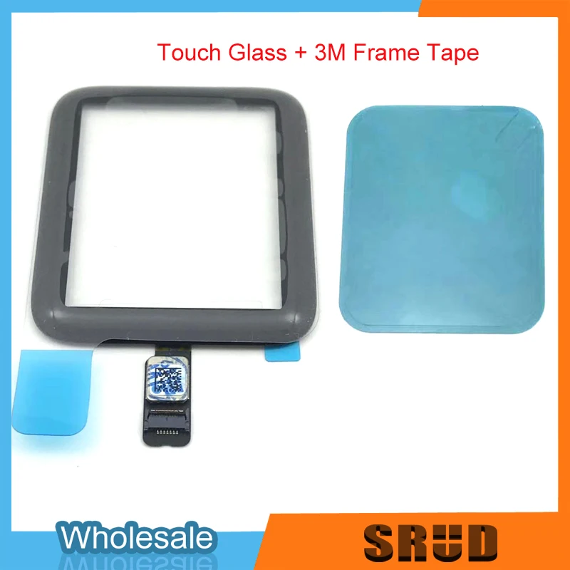 

Original / AAA Quality Touch Digitizer Glass With 3M Frame Tape For Apple Watch series 4 40mm 44mm Repair Part