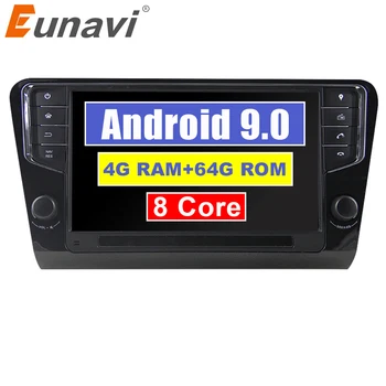 

Eunavi 9'' 1 Din Android 9.0 Car Radio GPS Navigation 4G RAM For Volkswagen Skoda Octavia 2014 2015 2016 2017 3G wifi bleutooth