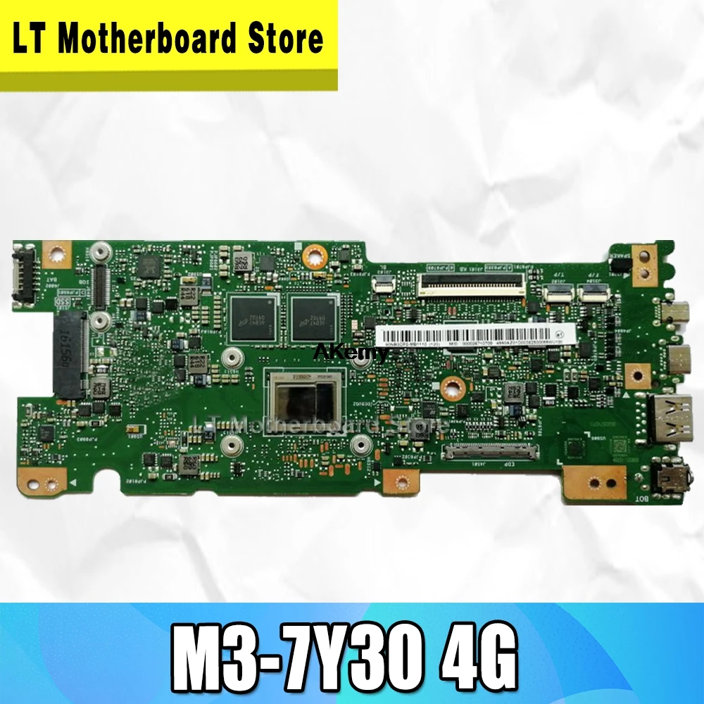 Akemy UX330CA материнская плата для ноутбука ASUS UX330CAK UX330CA UX330C Mianboard M3-7Y30 4 г ram
