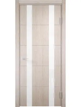 

Дверь межкомнатная остеклённая Artens Нолан 80X200 см, цвет дуб бьянко