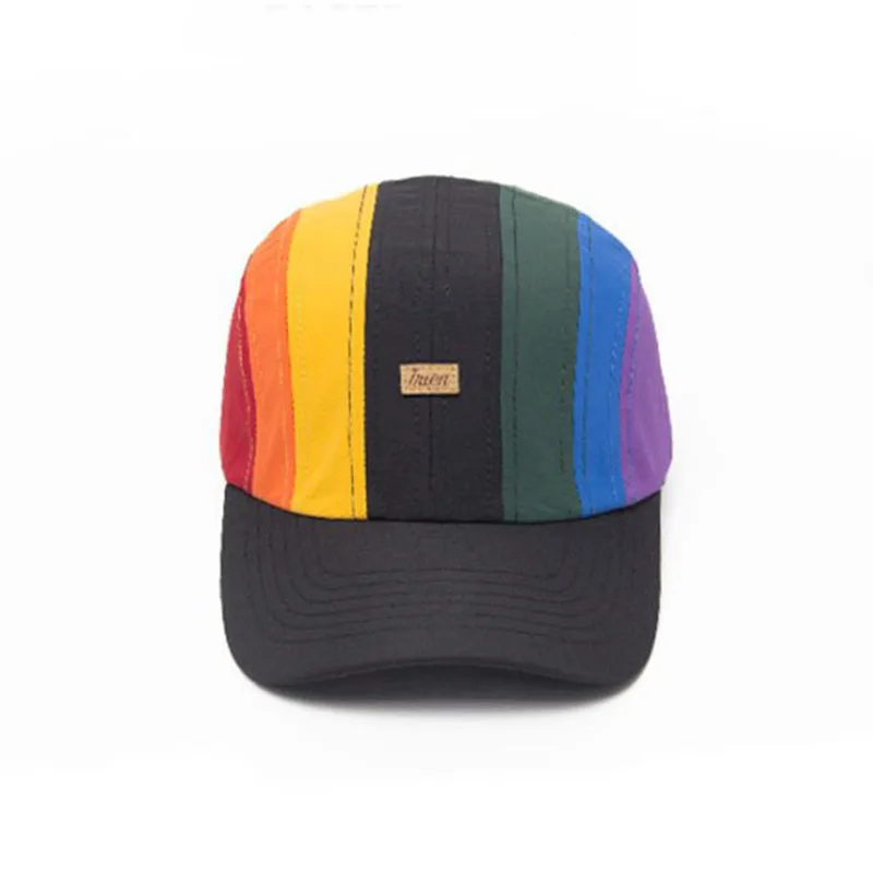 rainbow baseball cap