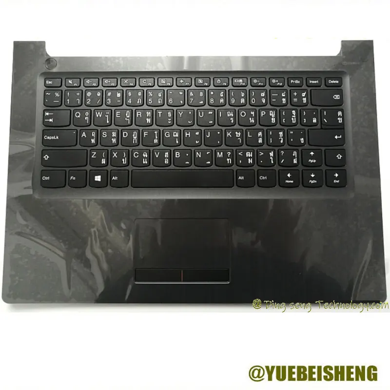 

Новинка для LENOVO ideapad 510-14 510-14isk 310-14 310-14isk Подставка для рук тайская клавиатура верхняя крышка Сенсорная панель 5CB0L35793