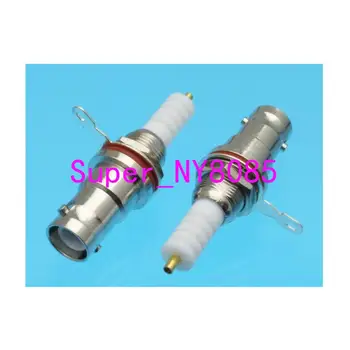 

5pcs Connector SHV 5000V 5KV RP-BNC female plug Nut bulkhead solder panel mount