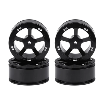 

4PCS Upgraded Aluminum Wheel Hub for WPL B1 B16 B24 B36 C14 C24 1/16 Rc Car Parts