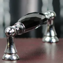 Источник изготовления аппаратные средства Хрустальная ручка европейский стиль шкаф Хрустальная ручка двери и окна ручка может Customiza