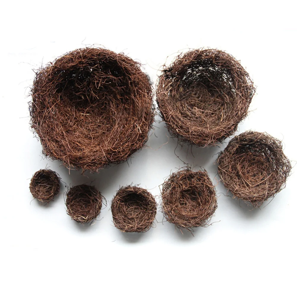 

3pcs Hand-made rattan weaving bird's nest