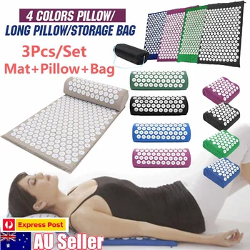 

Massage Mat Acupressure Mat 66cm*40cm Yoga Spike Acupuncture Mat Relieve Back Body Pain Spike Acupuncture Yoga Mat