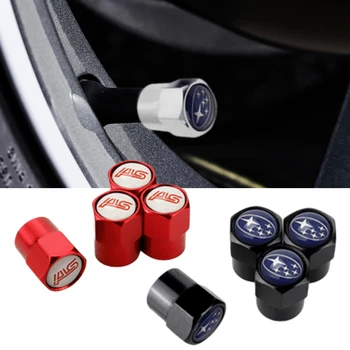 

Wheel for Car Valve Caps for Subaru Logo Forester Impreza Legacy Outback WRX STI BRZ XV Robin Carburetor Tire Cap Accessories