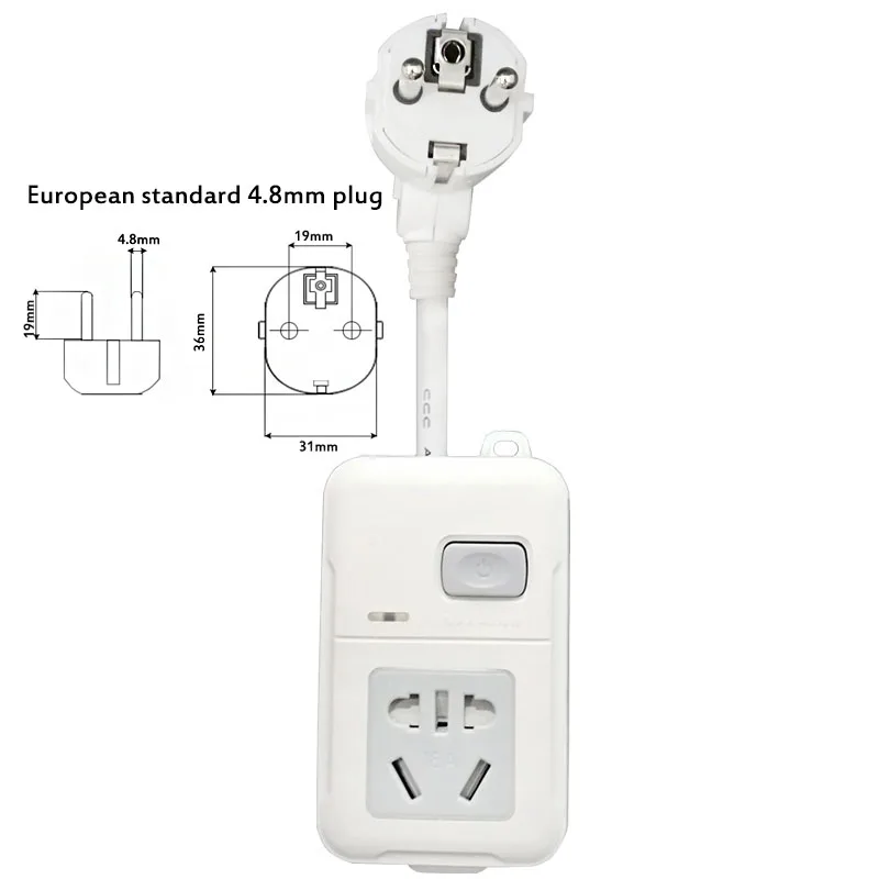 EU PLUG Австралийский 16A 250V 4000W кондиционирования воздуха воды Мощность Разъем EU UK US AU Израиль штекер переменного тока для адаптера переменного AU разъем Мощность разъем адаптера - Цвет: EU PLUG