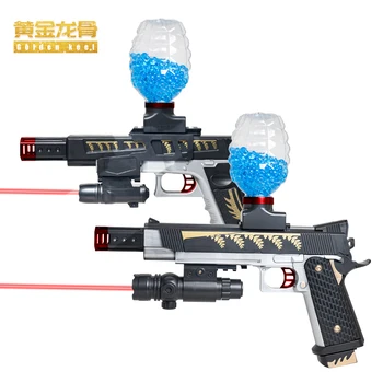 

2020 Water Gun Children's Toys Can Fire Bullets Outdoor Sports Electric Blaster Gun Pistol Boy Birthday Gift Toy Gun Glock M1911