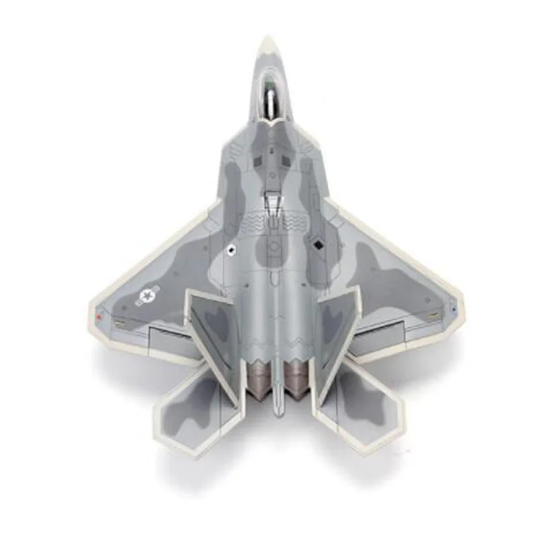1/72 американская армия ВМС США F22 Раптор Истребитель модель самолета произведение искусства самолет игрушка для взрослых детей подарок дисплей коллекция