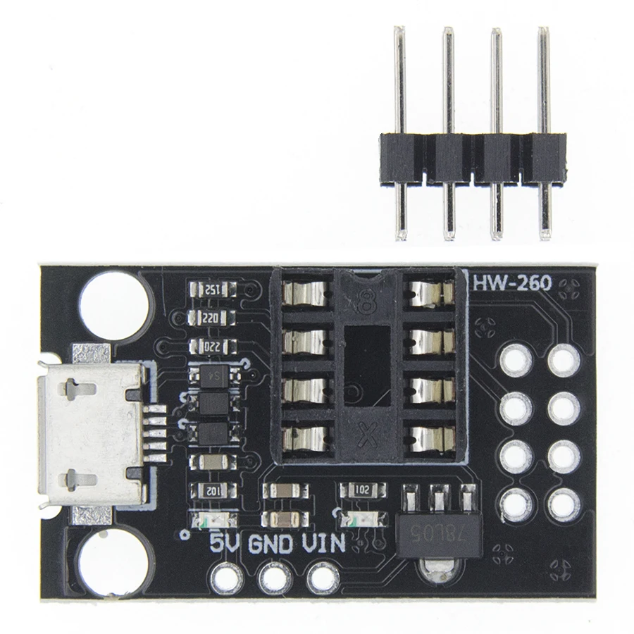 Макетная программная плата для ATtiny13A/ATtiny25/ATtiny45/ATtiny85|development board|board developmentboard board |