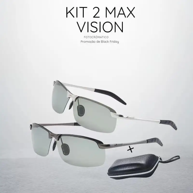 남자 Photochromic 선글라스 조합 패키지 운전 카멜레온 편광 된 태양 안경 변경 색상 두 안경 케이스