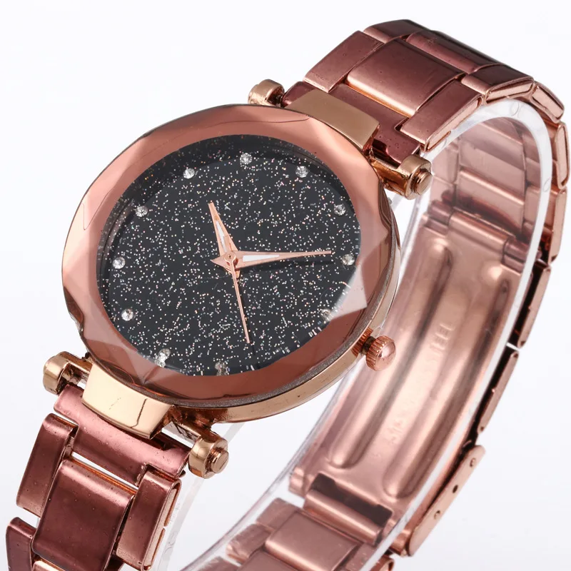 Luxury Starry Sky Women Watch Exquisite Small Dial Bracelet Watches Ladies Quartz Magnet Wristwatch Fashion Gift Clock Relogio