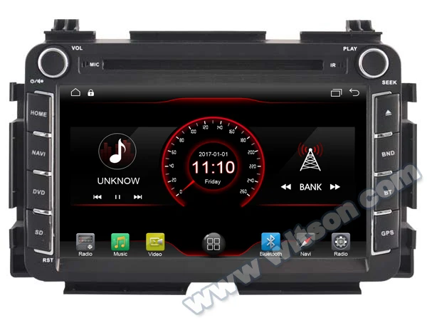 Cheap 8" Android 9.0 OS Car DVD Multimedia GPS Radio for Honda HR-V 2014-2019 & Vezel 2013-2019 with Built-in Digital Signal Processor 5