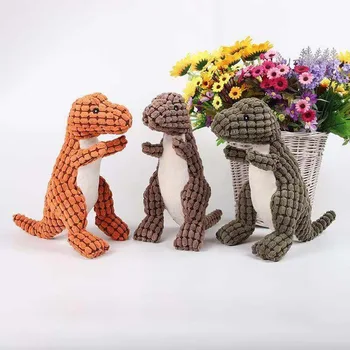 

Free Shipping 1PCS Dinosaur Pet toy fawn duck frog cute bite resistant BB toy