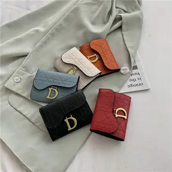 

Wallet For Women Coin Purse Short Luxury Style Folding Lady Simple Fashion Mini Coin Purse Wholesale For Dropshopping