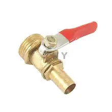 16 мм Высокое качество Наружная резьба газа пневматическая ручка рычаг шаровой клапан