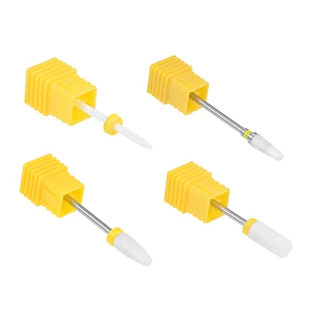 

uxcell 1pcs 2pcs Ceramic Nail Drill Bits 3/32 Inch (Extra Fine Grit) for Manicure Pedicure for Nail Drill Machine Carving