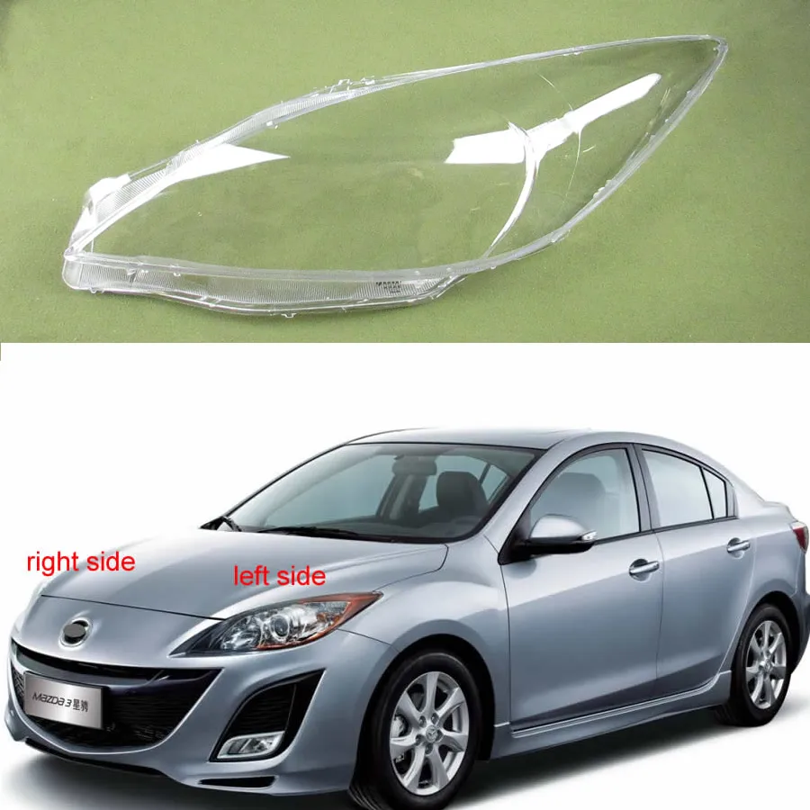 Для Mazda 3 Speed 2011 2012 2013 2014 2015 Налобные фары стеклянная крышка прозрачные абажуры