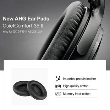 

Replacement Ear Cushions Pads Cushions Cover Easily Wearing Pads for BOSE QuietComfort 35 25 QC35 QC25 Headphones