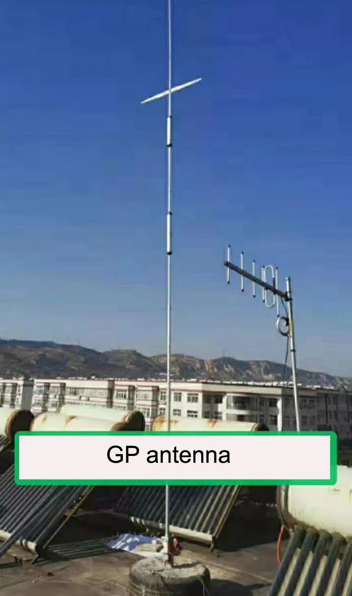 

GP4 Shortwave Ground Plane Antenna Vertical GP 4 Bands 4-band (7/14/21/29M) Frequency Upright 7-14-21-29M