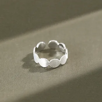 

Real 925 sterling silver round joint rings for women fine jewelry, cute silver 925 ring female toe ring jewellery