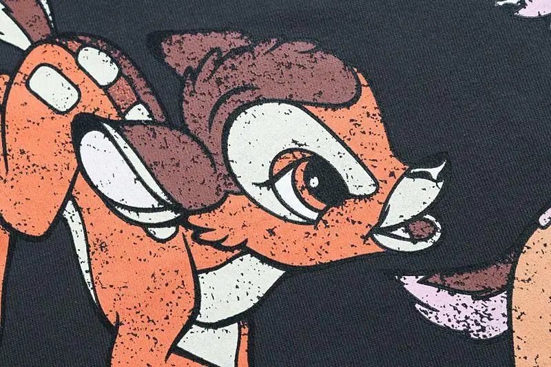 Осень мультфильм животных повседневные толстовки для женщин О образным вырезом уличная одежда с длинным рукавом Harajuku негабаритных зимняя Хлопковая женская одежда
