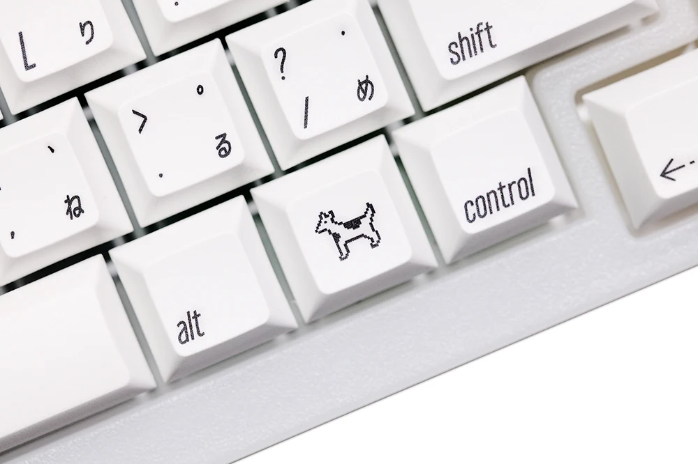keycap conjunto pbt para teclado gh60 poker