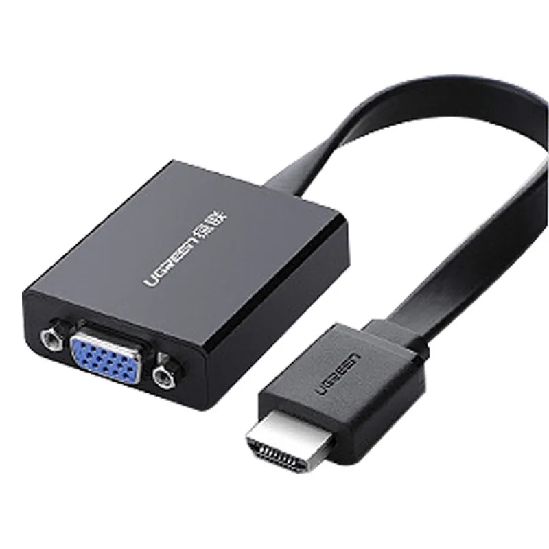 

Ugreen hdml Turn VGA Converter High Definition Conversion Line VGA Adapter Cable Network Equipment Wholesale
