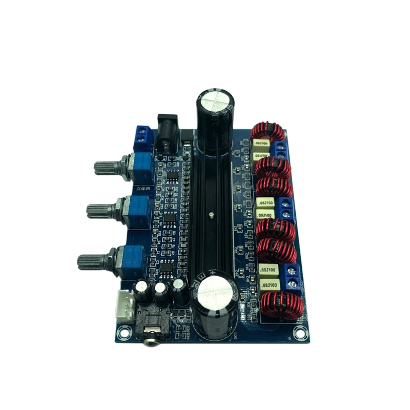 

TPA3116 Digital Power Amplifier Board 2.1Channel Stereo Class D Home Speaker Bluetooth 5.0 Audio Receiver Amplifiers for AUX