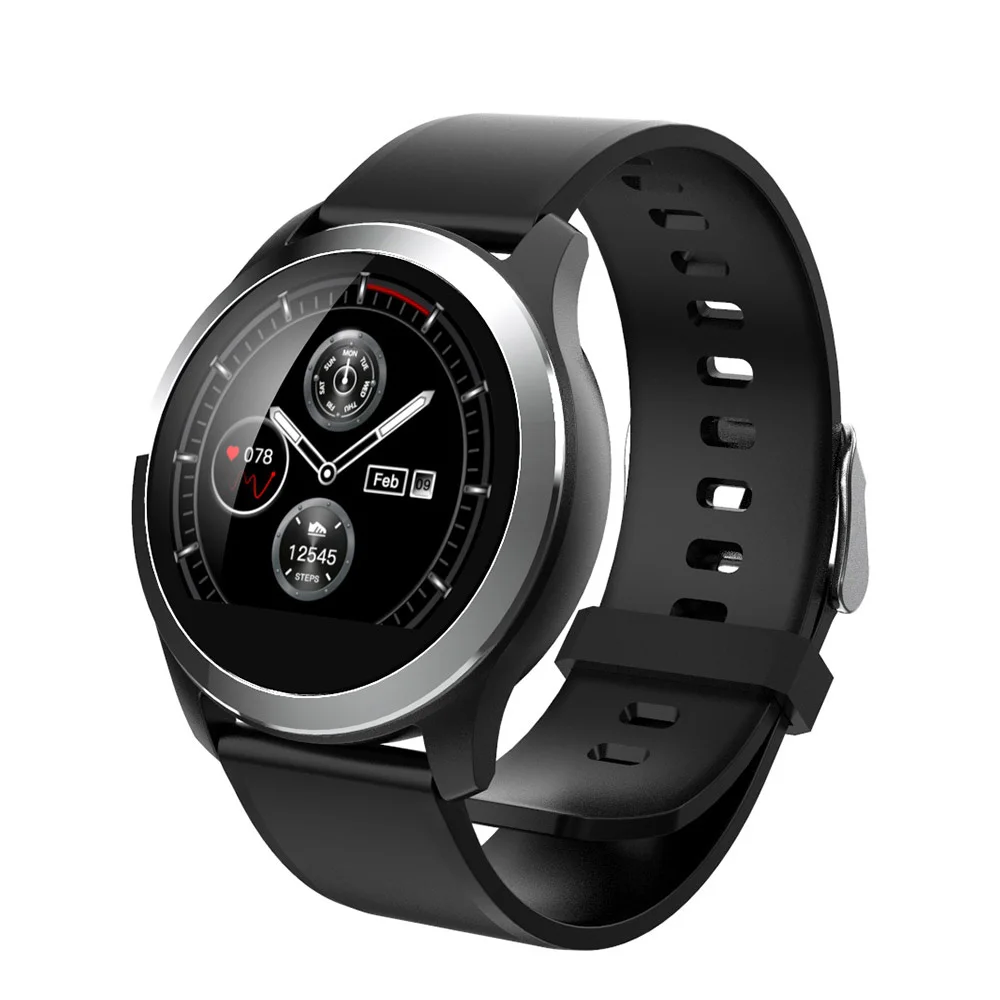 LEMFO Z03 ЭКГ+ PPG Смарт-часы для мужчин и женщин Смарт-часы IP68 Водонепроницаемый Bluetooth напоминание фитнес-трекер мульти-спортивные умные часы - Color: black silicone