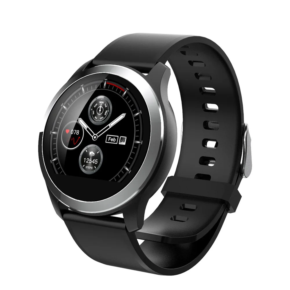 black silicone LEMFO Z03 ЭКГ+ PPG Смарт-часы для мужчин и женщин Смарт-часы IP68 Водонепроницаемый Bluetooth напоминание фитнес-трекер мульти-спортивные умные часы - Color: black silicone