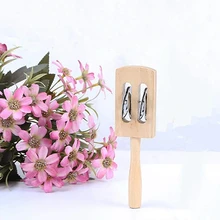 Деревянная игрушка для раннего обучения, портативные тарелки с музыкальными джинглями для дошкольников, развивающая игрушка для раннего развития, хороший подарок для детей