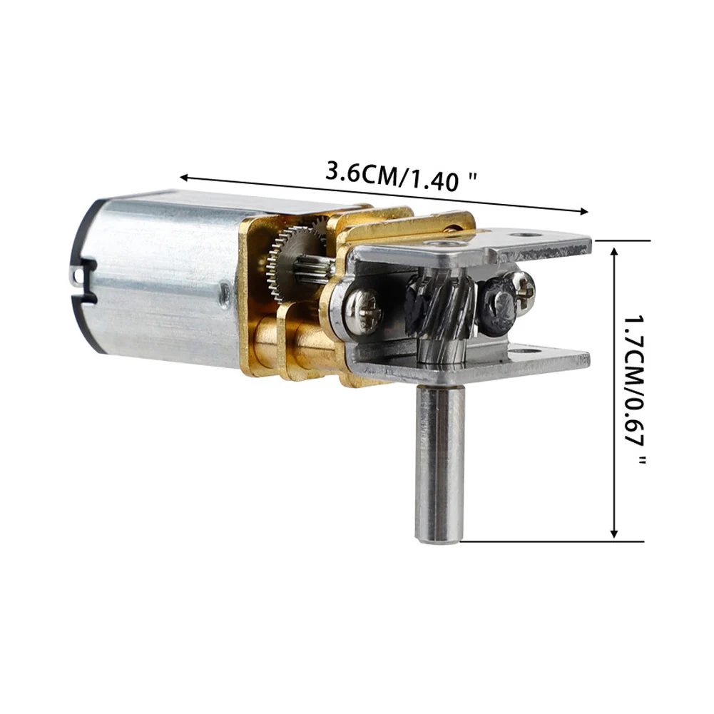 Обратимый электродвигатель Dc Gw12ga-22 Dc 12v 22rpm Мини Микро-металлическая передача мотор с зубчатым колесом червячный редуктор коробка передач