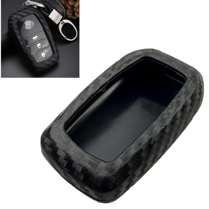 Силиконовый чехол для ключей от машины Toyota Camry Reiz Highlander RAV4 Auris Avensis Prius Aygo Corolla Land