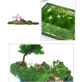 

20 Color Moss Sponge Tree Powder Miniature Scene Resin Micro Landscape DIY Craft A2UA
