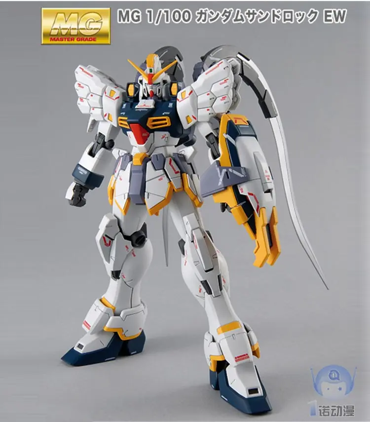 Оригинальная модель Gundam MG 1/100 EW Gundam Sandrock& Breaker, мобильный код товара, Набор Брони, разблокированный мобильный костюм, детские игрушки