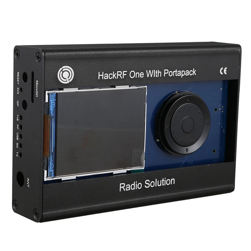 JABS новая версия PORTAPACK для HACKRF ONE 0.5Ppm TCXO часы металлический чехол SDR программное