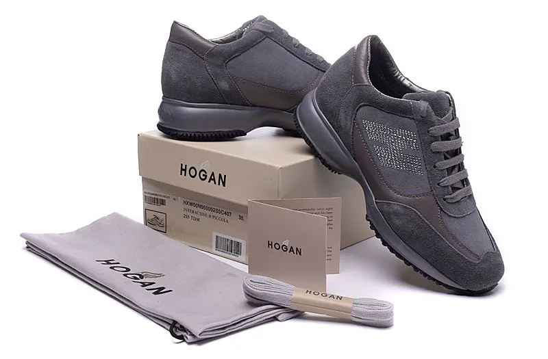 Hogan/; Роскошные брендовые туфли из дышащего сетчатого материала на толстой подошве; женская повседневная обувь; прогулочная обувь с низким берцем; женские кроссовки