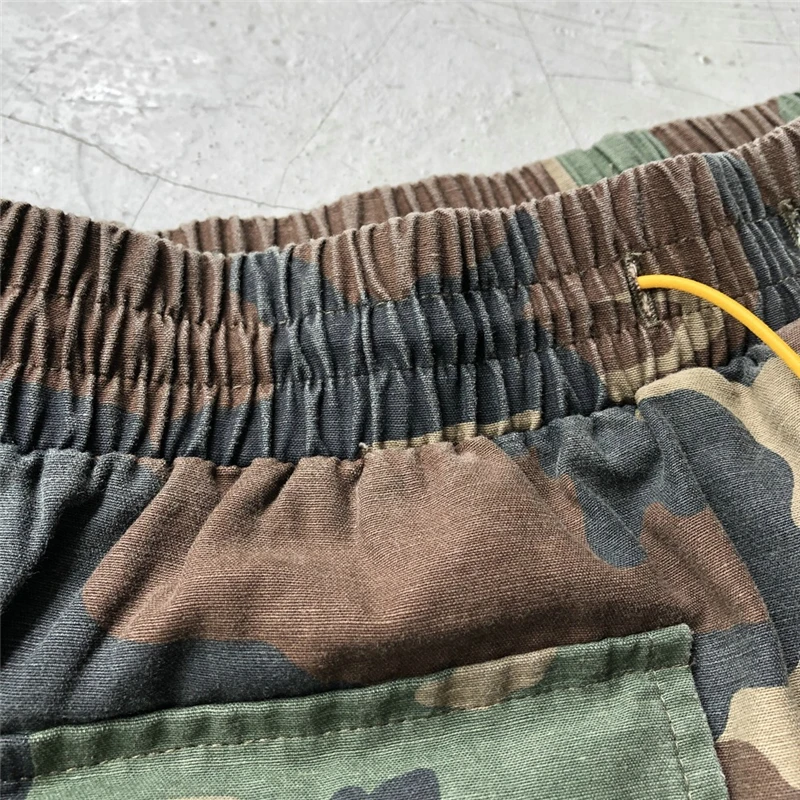 paperbag shorts 2021 Cadets Camouflage Shorts Bf Style Shorts Women's Retro Chic Multi Pocket Camouflage Cargo Shorts korean dress