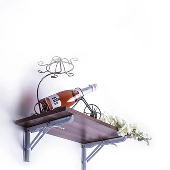 

2PCS,8-20 Inch Length Heavy Duty White Wall Mounting Folding Bracket Shelf Support For Bench Table Furniture